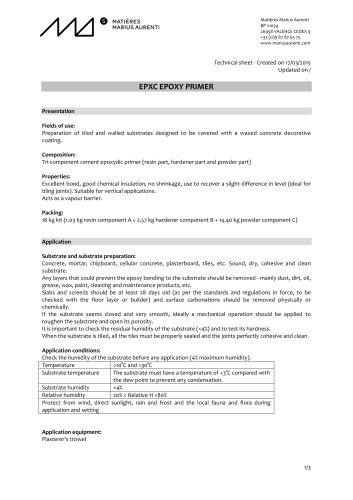 EPXC EPOXY PRIMER