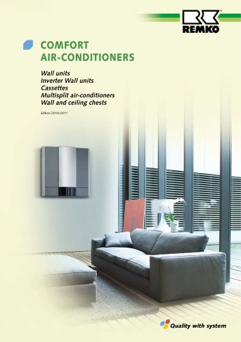 Comfort air-conditioners 2010-11