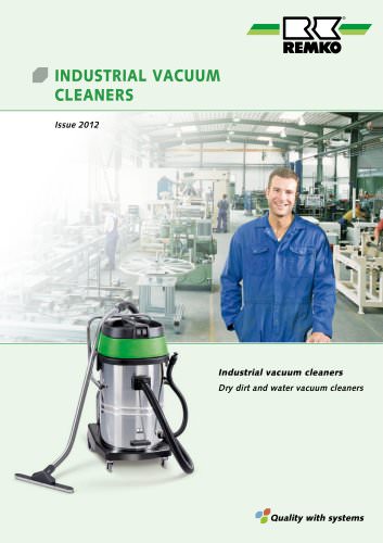 INDUSTRIAL VACUUM CLEANERS 2012-13