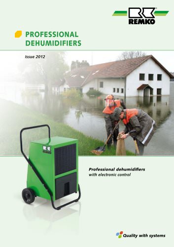 PROFESSIONAL DEHUMIDIFIERS 2012-13