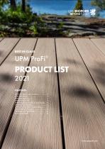 UPM ProFi® BEST IN CLASS PRODUCT LIST 2021