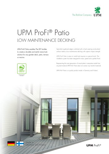 UPM ProFi® Patio