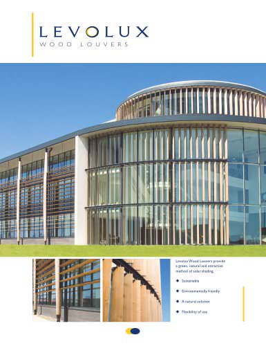 Wood louvers