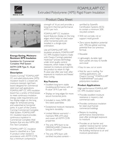 FOAMULAR® CC