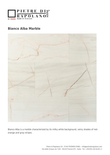 Bianco Alba Marble