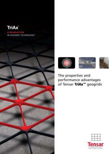 Tensar TriAx Geogrid Brochure