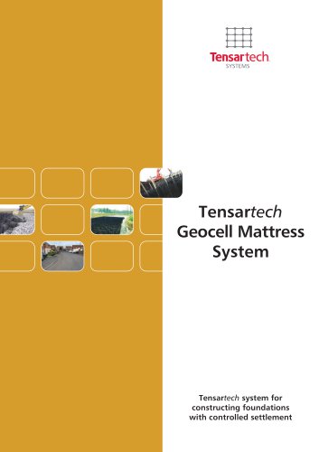 Tensartech Geocell Mattress System Brochure