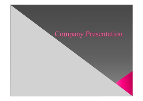 company presentation