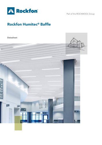 Rockfon Humitec® Baffle