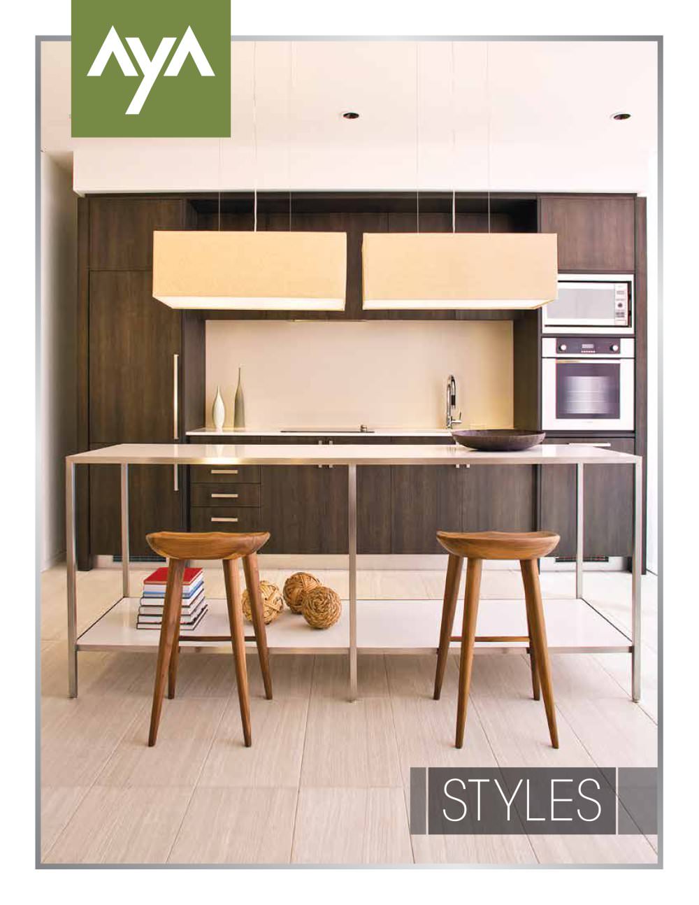 AyA Styles Brochure - AYA kitchens