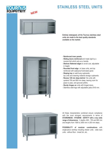 STAINLESS STEEL UNITS