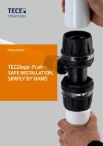 TECElogo-Push - safe installation, simply by hand