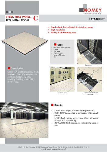 C TECHNICAL ROOM PANEL