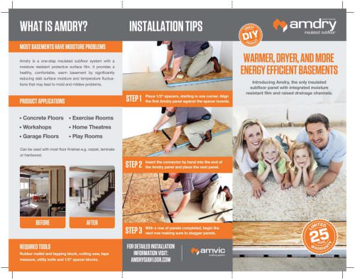 AMDRY SUBFLOOR SYSTEM