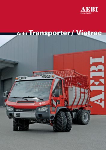 Aebi Transporter Overview