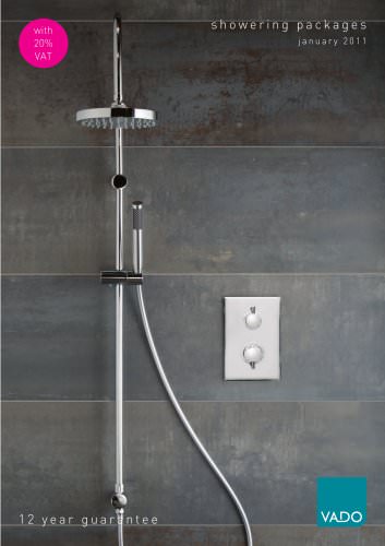 VADO showering packages catalogue (PDF)