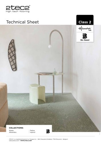 Technical sheet 19 dB Bio-based