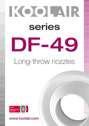 Long-throw nozzles – DF 49