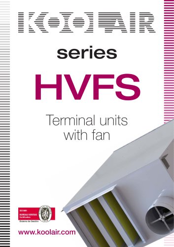 Terminal units with fan – HVFS