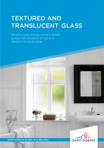 TEXTURED AND TRANSLUCENT GLASS AN EXCLUSIVE RANGE