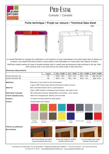 Table_console_Pied-Estal