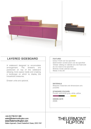 Layered Sideboard