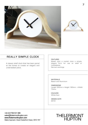 Really Simple Clock