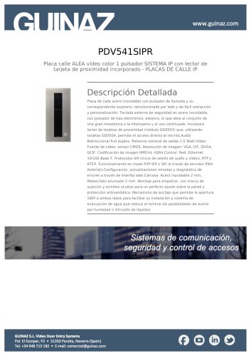 PDV541SIPR