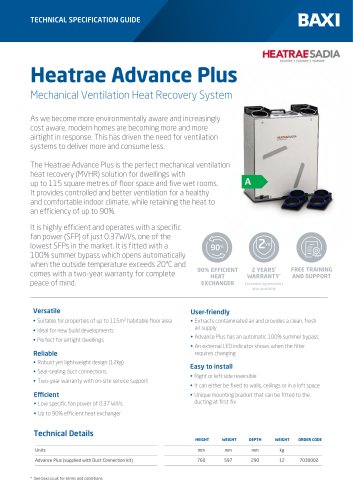 Heatrae Advance Plus