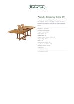 Arundel Extending Table 285