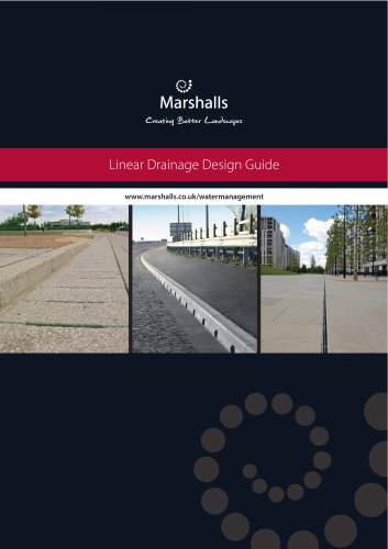 Linear Drainage Design Guide www.marshalls.