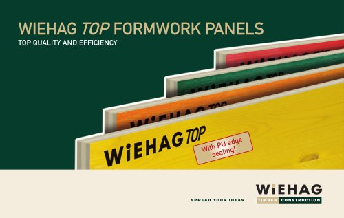 WIEHAG Top Formwork Panels