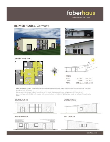 REIMER HOUSE, Germany