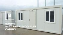 BAUHU FLAT PACK, MODULAR CABINS