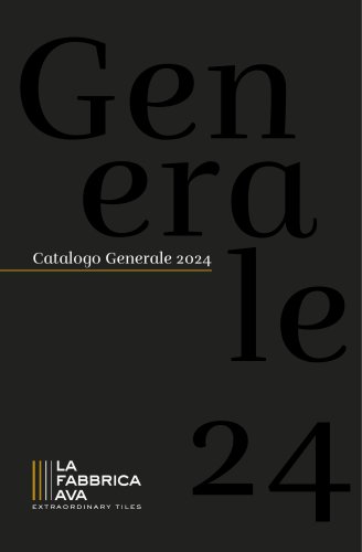 GENERAL CATALOG 2024