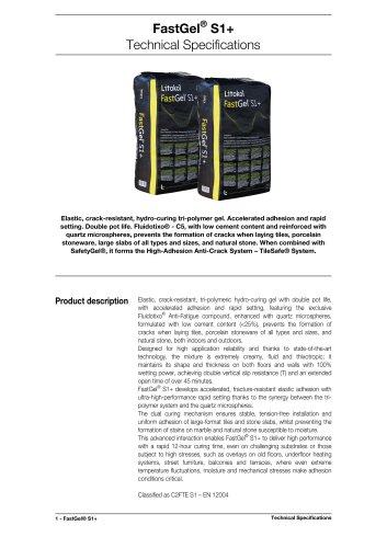 FastGel&reg; S1+