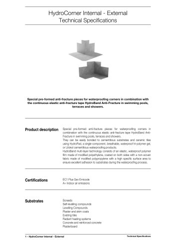 HydroCorner Internal - External