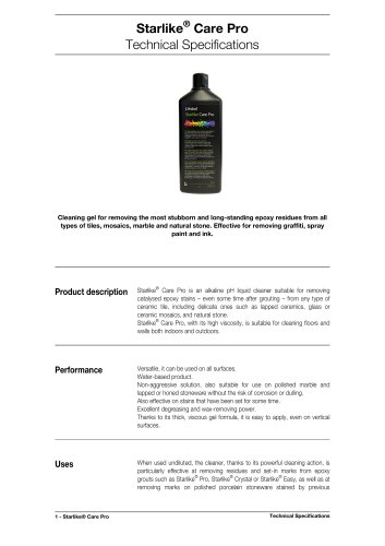 Starlike&reg; Care Pro
