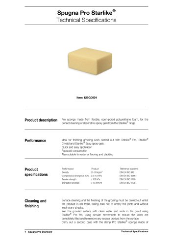 Starlike&reg; Pro Sponge