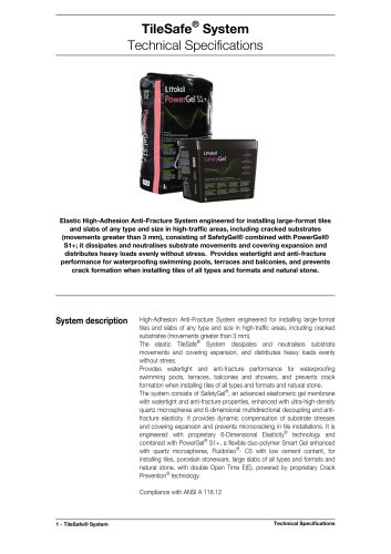 Syst&egrave;me TileSafe&reg;