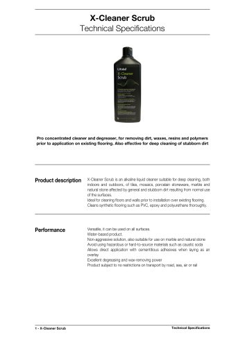 X-Cleaner Scrub