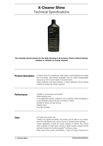 X-Cleaner Shine