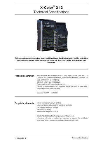 X-Color&reg; 2 12