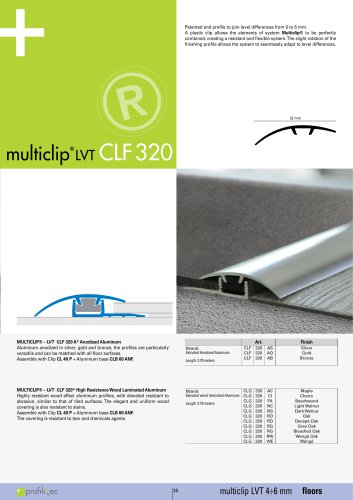 Multiclip LVT CLF320