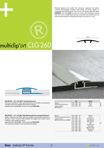 Multiclip LVT CLG260