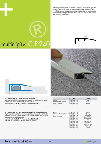 Multiclip LVT CLP240