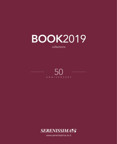 SERENISSIMA BOOK 2019