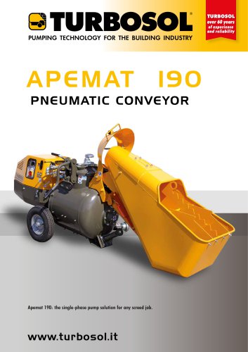 APEMAT 190 PNEUMATIC CONVEYOR