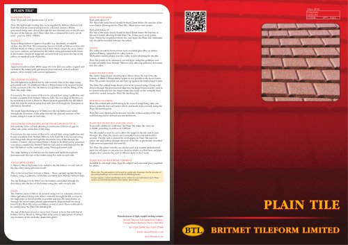 Plaintile