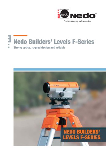 Nedo Builders’ Levels F-Series